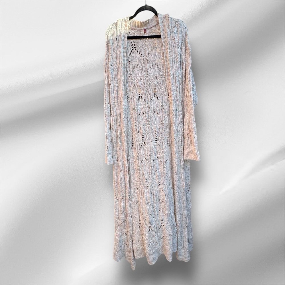 PilCro - Anthropologie Cream Longline Cardigan - Picture 2 of 7
